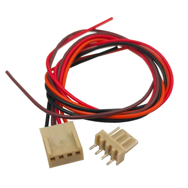 4-pin KK 254 Polarised Connector Male & Female with Wire