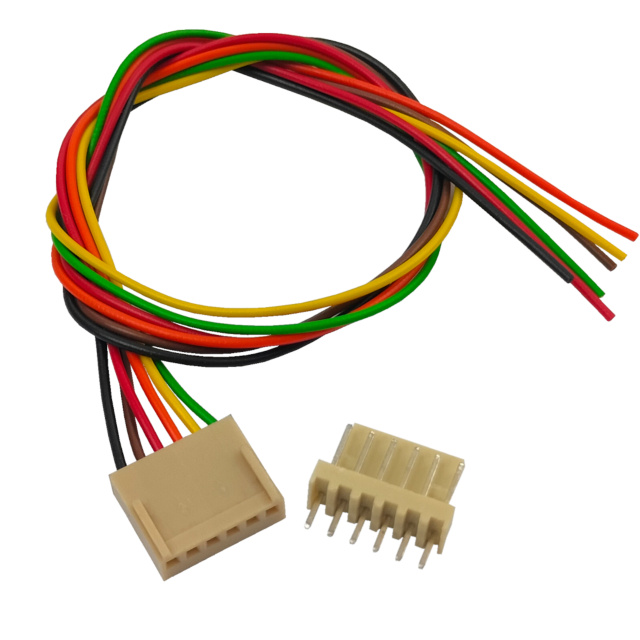  6-pin KK 254 Polarised Connector Male & Female with Wire