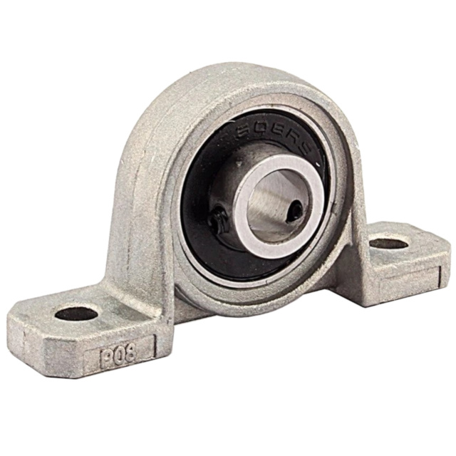 KP08 8mm Bore Pillow Block Bearing - Self-Aligning Zinc Alloy Mount
