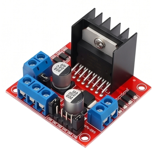 L298N 2A Dual Motor Driver Module for Arduino and Raspberry Pi