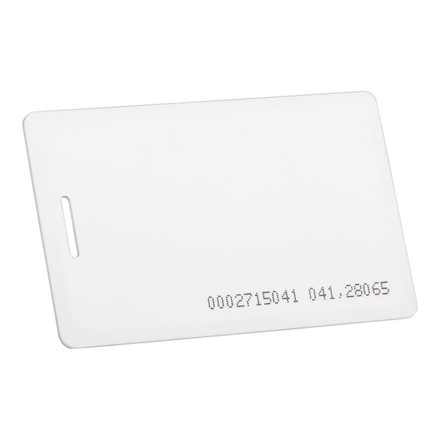 RFID Card Tag - 125Khz White