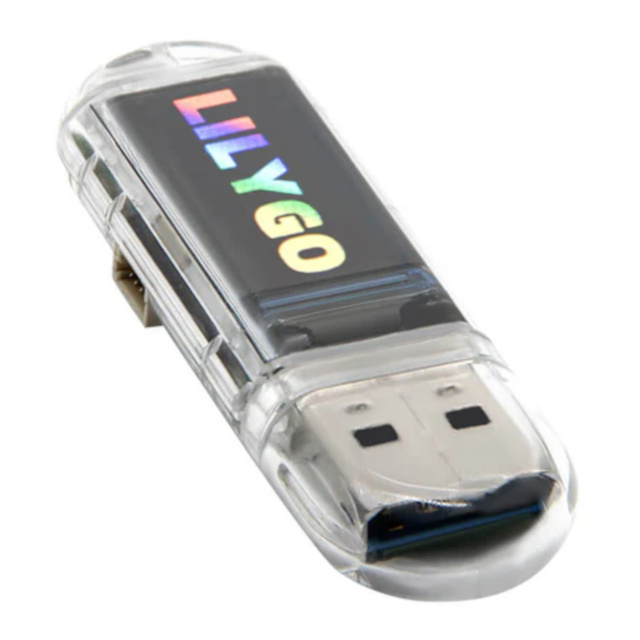LILYGO T-Dongle-S3 ESP32-S3 USB Stick Development Board with 0.96" IPS LCD