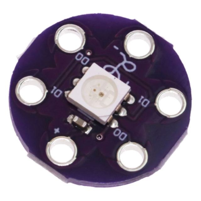 Lilypad WS2812 RGB LED Module For eTextiles & Wearables
