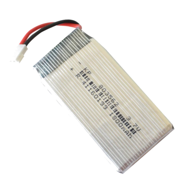 Lithium-Polymer Rechargeable LiPo Battery 3.7V 1800mAH 803562