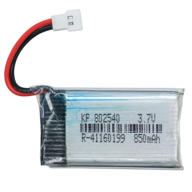 Lithium-Polymer Rechargeable LiPo Battery 3.7V 850mAH KP-802540