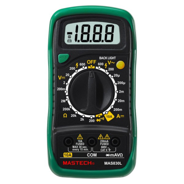 Digital Multimeter Mastech MAS830L