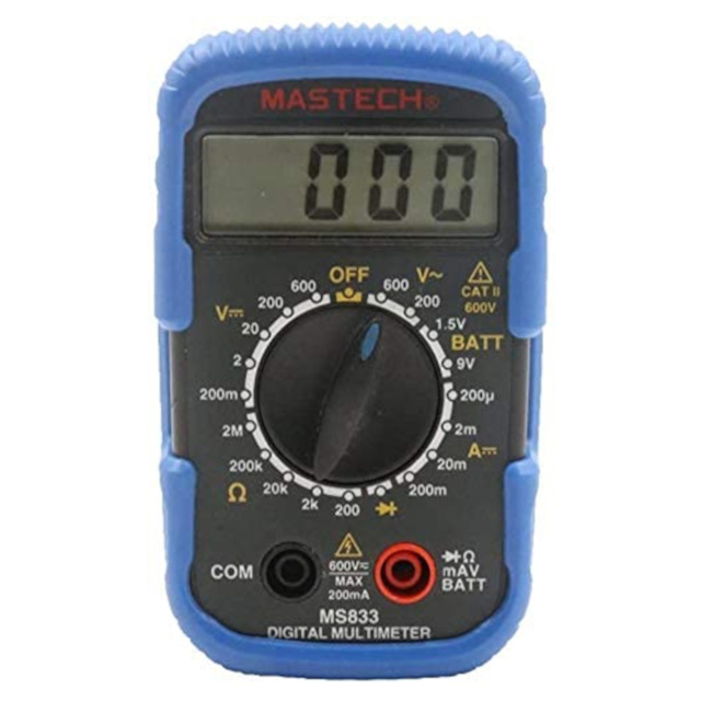 Mastech MS833 Palm Size Digital Multimeter 