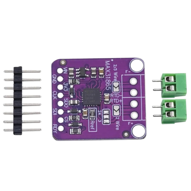 MAX31865 PT100-PT1000 RTD Platinum Resistance Temperature Detector Module Sensor Amplifier