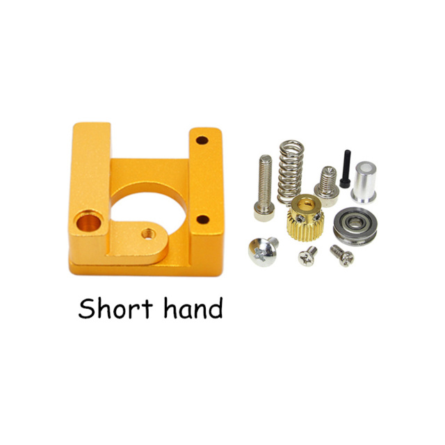 MK8 Extruder Aluminum Alloy for 3D Printer Block - Right Short