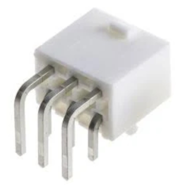 39-30-0060 Mini-Fit Junior 4.2mm PCB Header Connectors And Wire Housings 6 CKT R/A HEADER