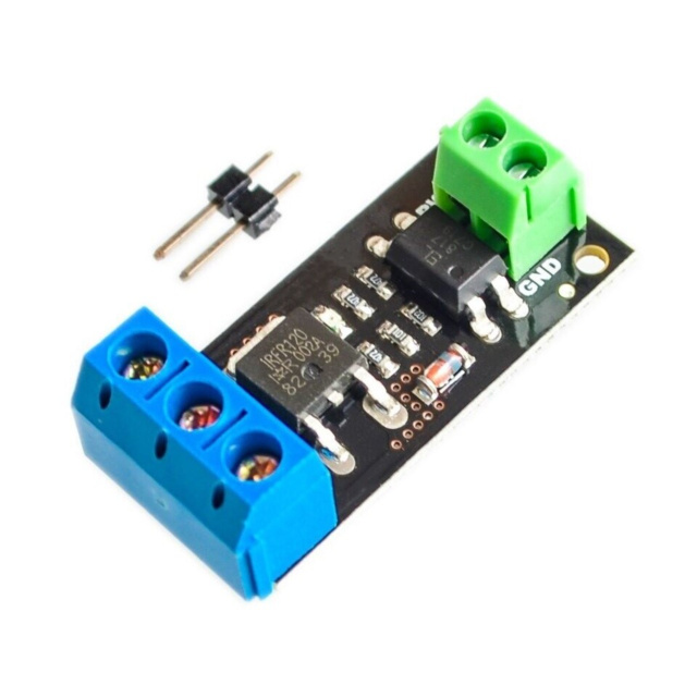  Mosfet  Control Driver Module  with Isolated Input  AOD4184 36V, 10A