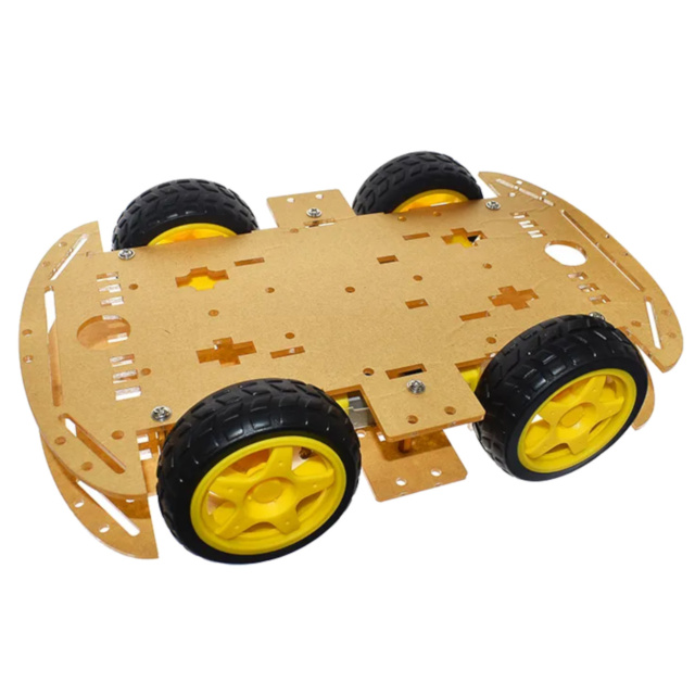 Multi-Functional 4 Wheel Drive Robot Car Chassis Kit UNO R3 Unassembled DIY