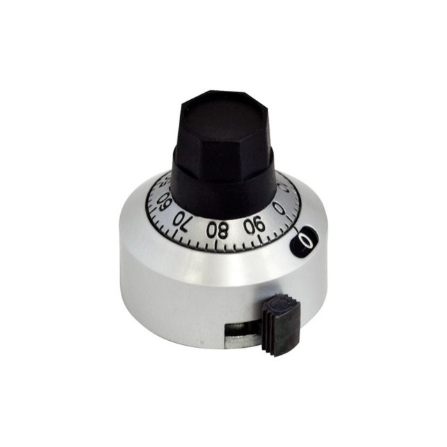 3590S Helipot Knob Precision Multi-Turn Potentiometer Counting Dial Rotary
