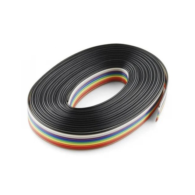10 Core Multicolor Flat Ribbon Cable 