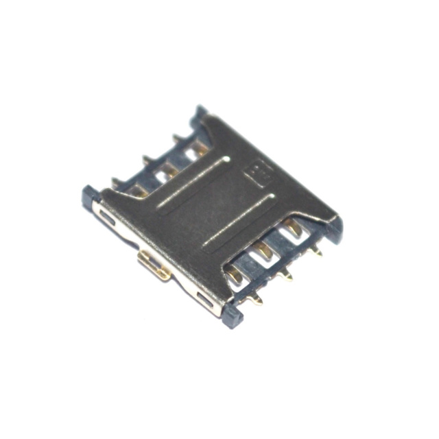 Nano SIM Card Connector Holder 6 Pin SMD Type