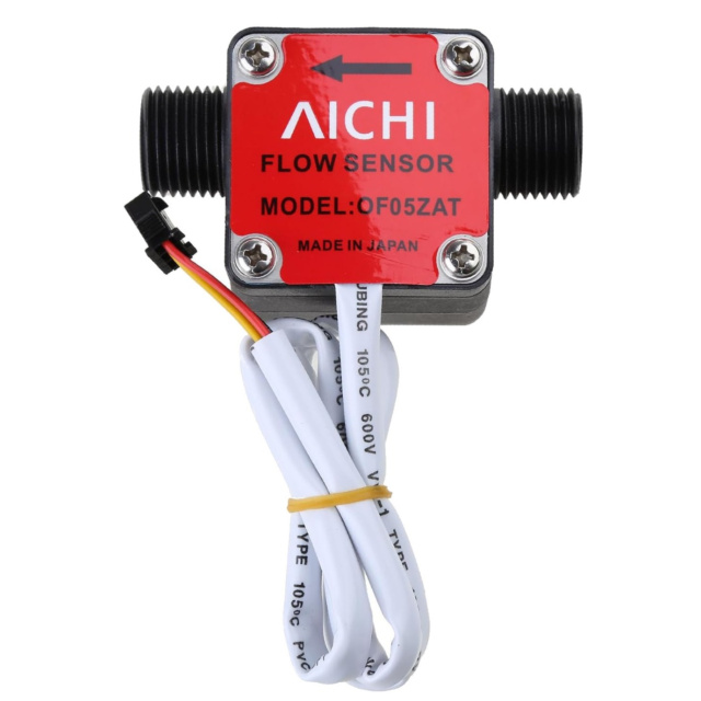 OF05ZAT Liquid Flow Sensor - G1/2 DN15 for Milk, Gasoline, Oil, and Diesel