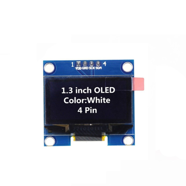 1.3 Inch OLED Display White 128x64 for Arduino Raspberry Pi I2C