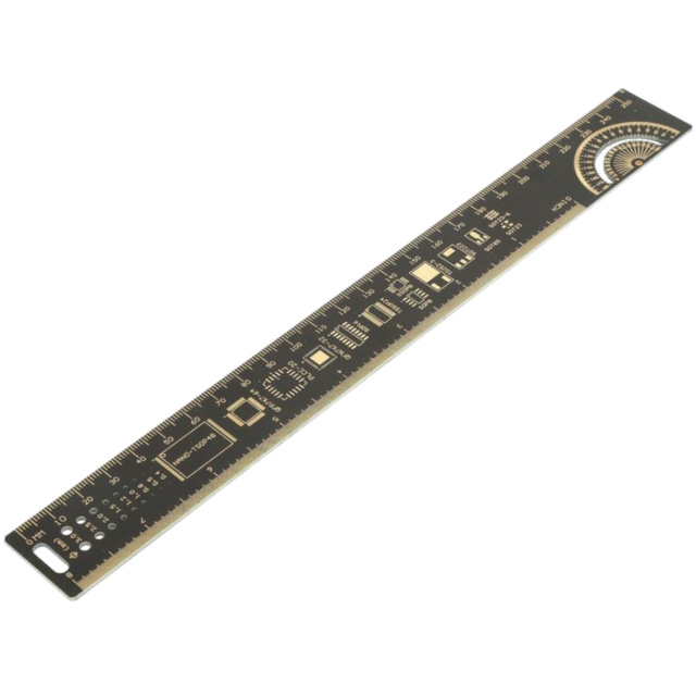 8inch 250mm PCB Chip IC SMD Diode Transistor Engineering Measuring Tool Ruler