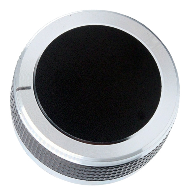 Potentiometer Knob for Volume control Aluminium Black Colour 