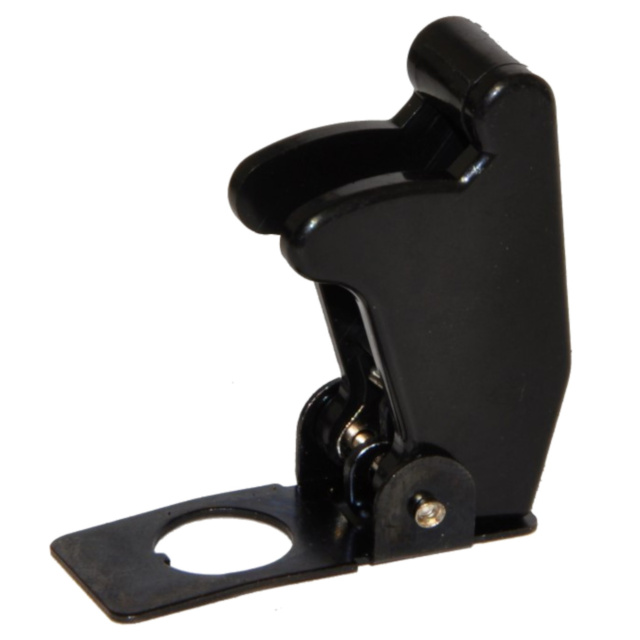 Toggle Switch Safety Cap - Black