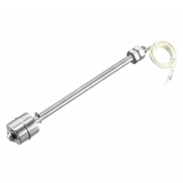 Water Level Sensor Stainless Steel Float Switch 200mm length