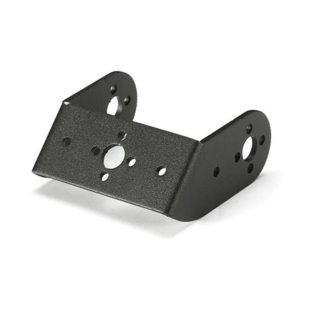 Oblique U Shape Aluminium Servo Bracket for Robotics