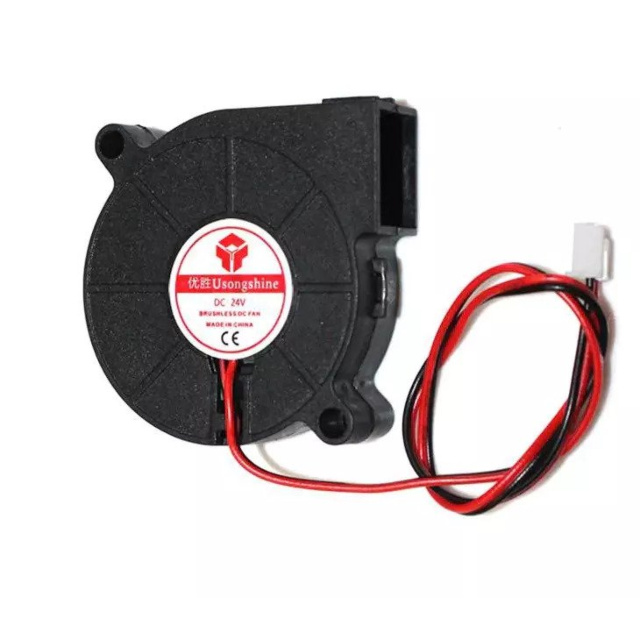 5010 24V Centrifugal Fan Radial Air Blower Cooling Turbo