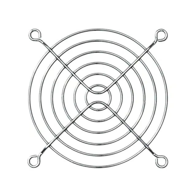 110mm Fan Grill Finger Guard Steel Nickel Plated