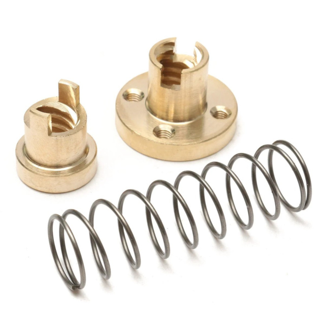 8mm Lead Screw Nut T8 Anti-Backlash Brass