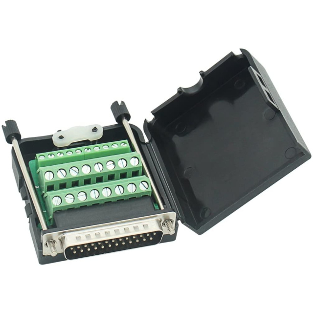 Probots DB9 Male to Screw Terminal Breakout with Case Buy Online Buy