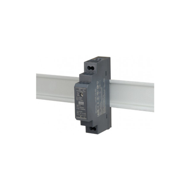 HDR-15-48 Mean well SMPS - 48V 0.32A 15.4W Din Rail Metal Power Supply