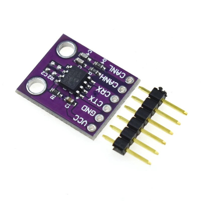 thumbnail image 2 of HiLetgo SN65HVD230 CAN Bus Transceiver Module (3pcs) - For Arduino, Automotive & Industrial Communication 2 of 10