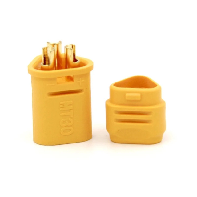 MT30-M Male 3 Pin Connector for LiPo Battery ESC Motor