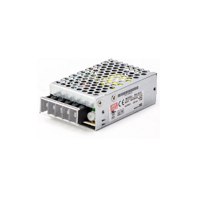 RS-25-5 Mean Well SMPS - 5V 5A - 25W Metal Power Supply