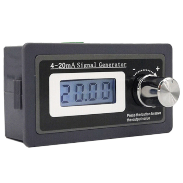 ProMax CSG01 Programmable 4-20mA Current Signal Generator with LCD Digital Display Back Light