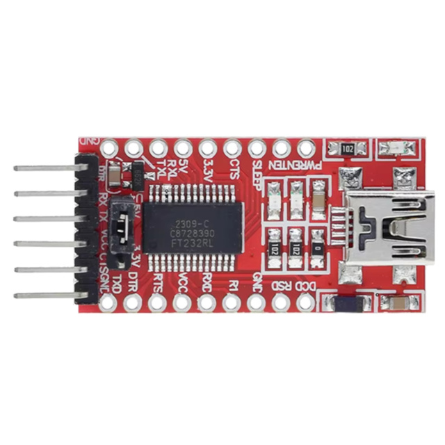 FT232RL FTDI USB to TTL Serial Converter Module - 3.3V/5V Logic Programmer