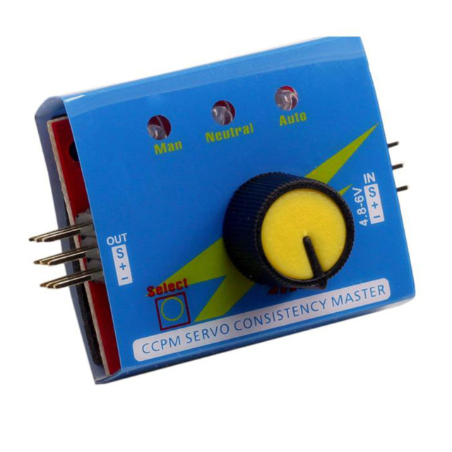 Servo Tester and Digital Brushless Multi RC ESC Speed Position Controller 3CH