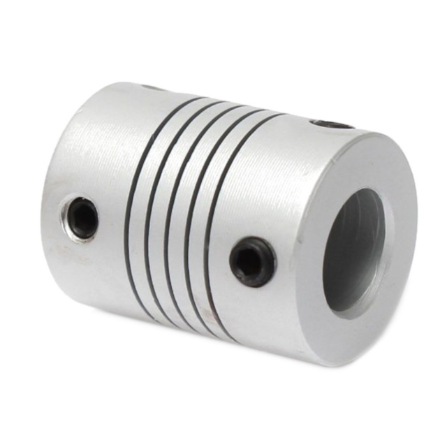 10mm to 10mm Aluminum Flexible Shaft Coupler - CNC Stepper Motor Joint