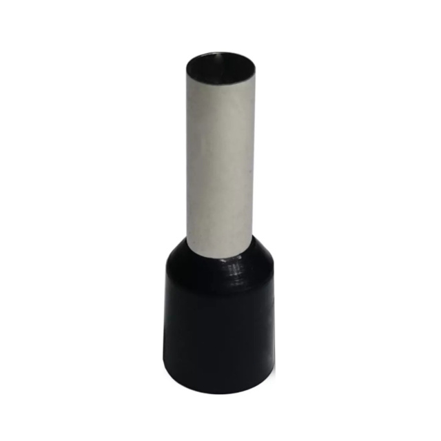 Insulated Bootlace Wire Crimp Ferrule End Terminal Lug-Black-2.5 sqmm