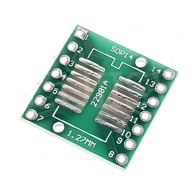 SOP14 SSOP14 TSSOP14 SMD to DIP PCB Adapter Board