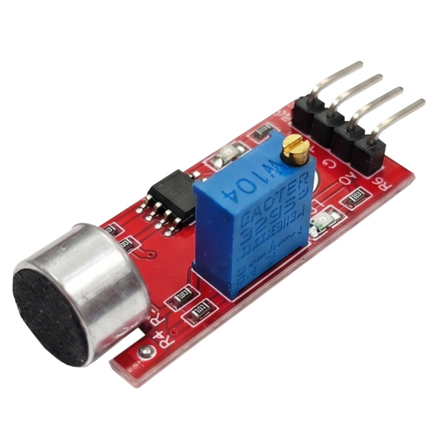 Sound & Audio Detection Sensor Module with LM393 Comparator for Arduino & Raspberry Pi