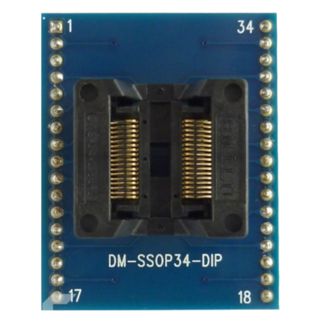 SSOP34 to DIP34 SMD IC Adapter Programmer Socket