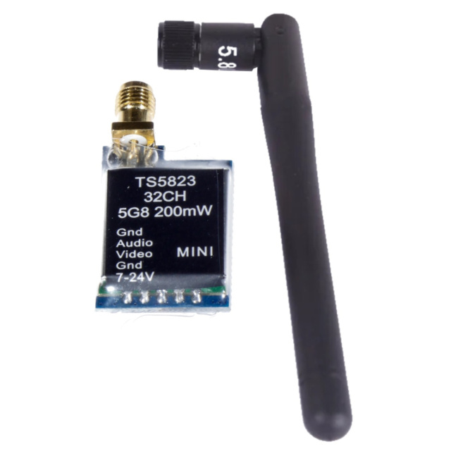 TS5823 5.8G 200mw 32CH Wireless Audio Video A/V Transmitter VTX Module For FPV Drone
