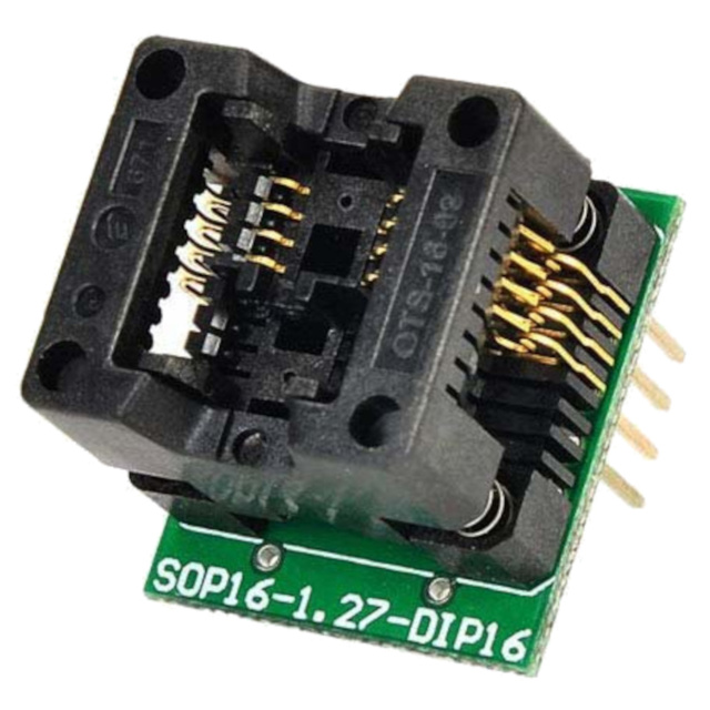 SOP8 to DIP8 1.27mm Pitch SMD IC Adapter Programmer Socket