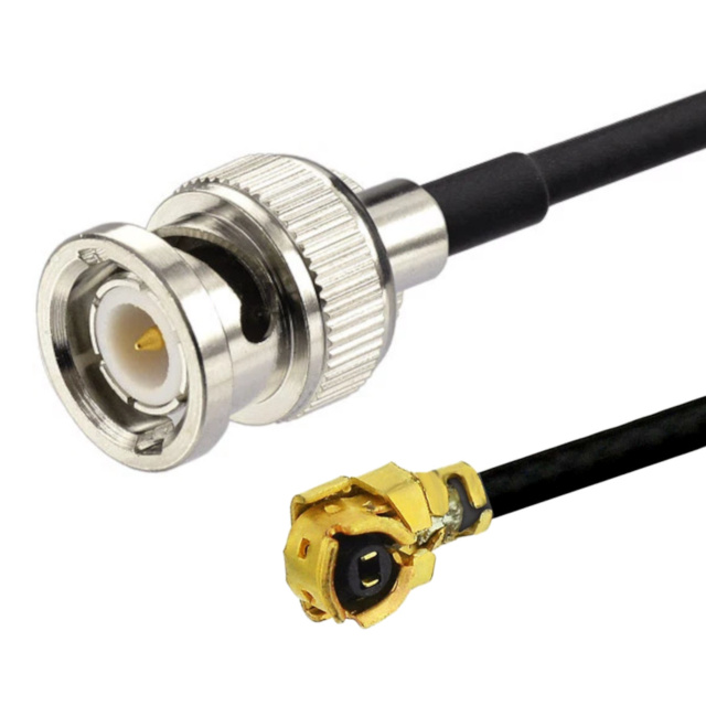 U.FL (IPEX) to BNC Male Connector Cable - 15cm (Bayonet Plug)