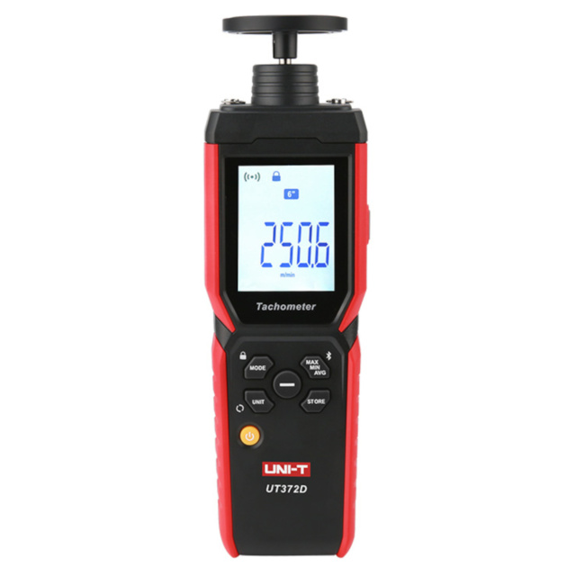 UT372D 2-in-1 contact and non-contact Tachometer UNI-T RPM Measuring Meter