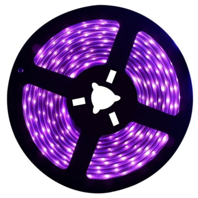 UV Purple 5V Flexible LED Strip 5M 5050 SMD 60 LEDs Per Meter