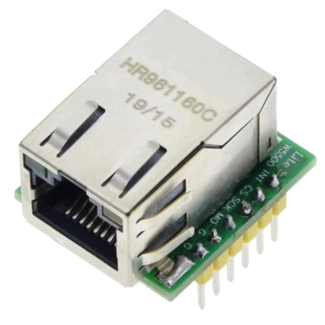 W5500 SPI Ethernet Network Module (Lite) with Hardware TCP/IP Stack