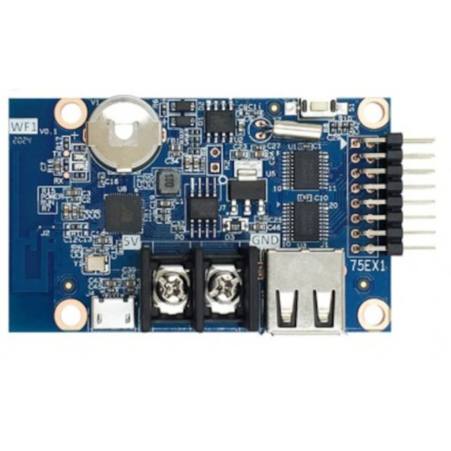 WF1 LED Display Full Colour Wifi And USB Controller Card HD