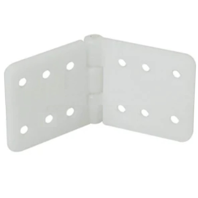 Small Nylon Pinned Hinge for RC Airplanes - 12x24mm Micro Control Surface Hardware